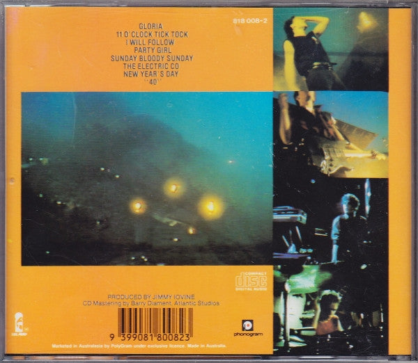 U2 : Live / Under A Blood Red Sky (CD, Album)