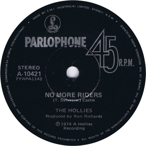 The Hollies : The Air That I Breathe (7", Single)