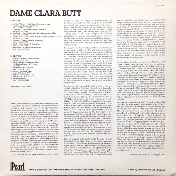 Clara Butt : Dame Clara Butt (LP, Comp, Mono)