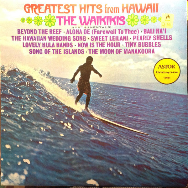 The Waikiki's : Greatest Hits From Hawaii (Instrumentals) (LP, Comp)