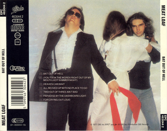 Meat Loaf : Bat Out Of Hell (CD, Album, RE)