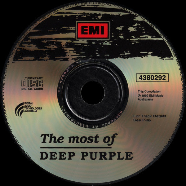 Deep Purple : The Most Of Deep Purple (CD, Comp)