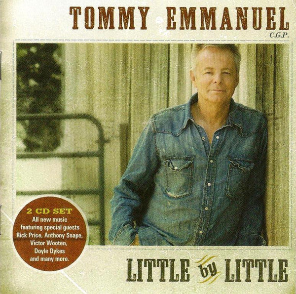 Tommy Emmanuel : Little By Little (2xCD, Album)