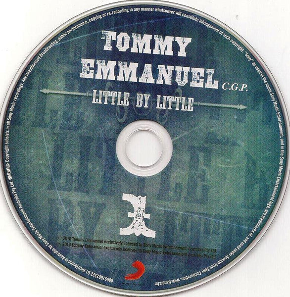 Tommy Emmanuel : Little By Little (2xCD, Album)