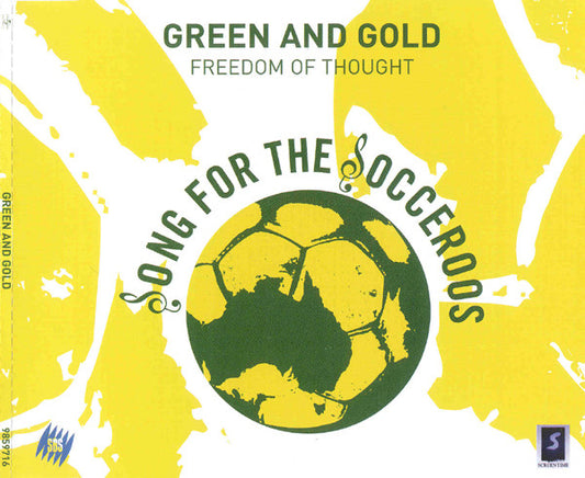 Freedom Of Thought : Green And Gold (CD, Single)