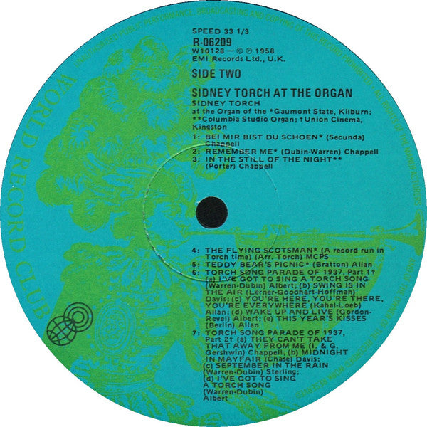 Sidney Torch : At The Organ (LP, Comp, Mono, Club)