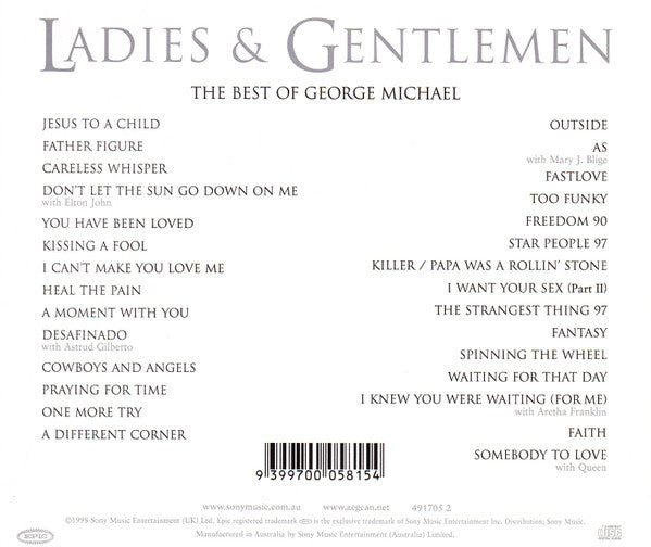 George Michael : Ladies & Gentlemen (The Best Of George Michael) (2xCD, Comp, RE)