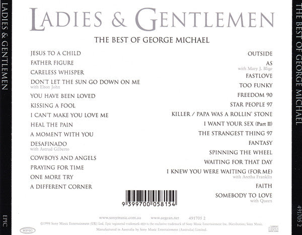 George Michael : Ladies & Gentlemen (The Best Of George Michael) (2xCD, Comp, RE)