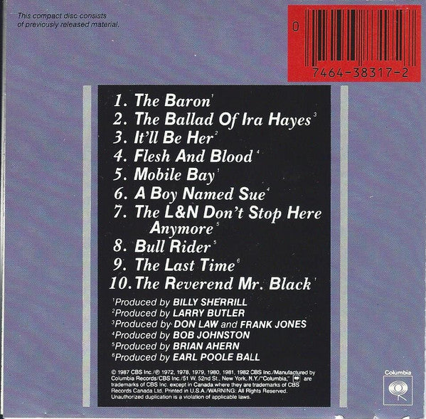 Johnny Cash : Biggest Hits (CD, Comp, RE)