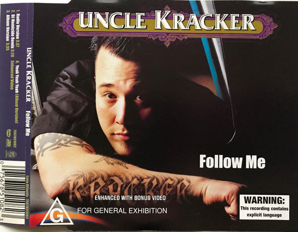 Uncle Kracker : Follow Me (CD, Single, Enh)