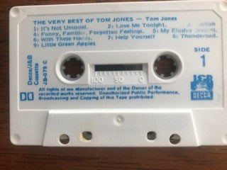 Tom Jones : The Very Best Of Tom Jones (Cass, Comp)