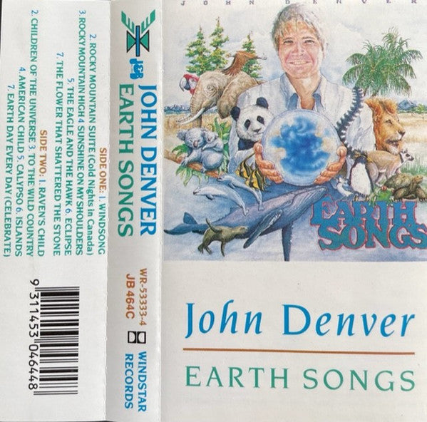 John Denver : Earth Songs (Cass, Album)