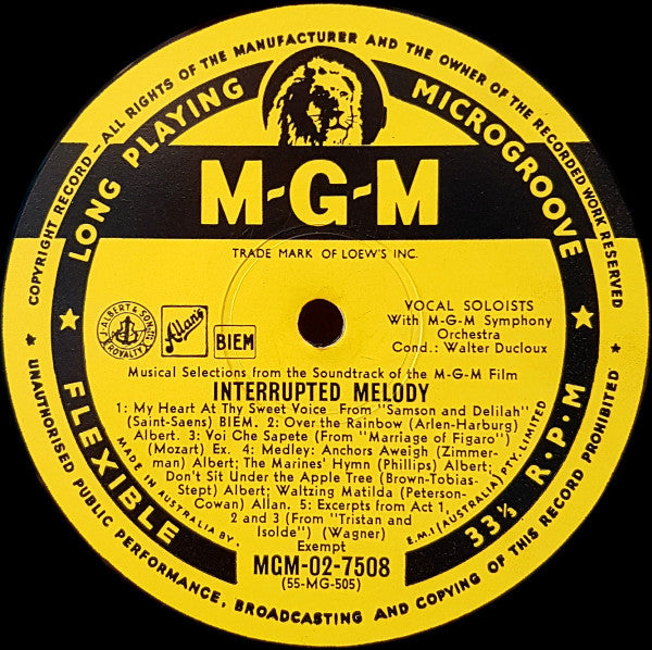 Various : Interrupted Melody (LP)
