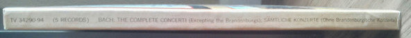 Johann Sebastian Bach - Martin Galling, Helmuth Rilling, Rolf Reinhardt : The Complete Concerti (Excepting The Brandenburgs) (5xLP, Album, Mono)