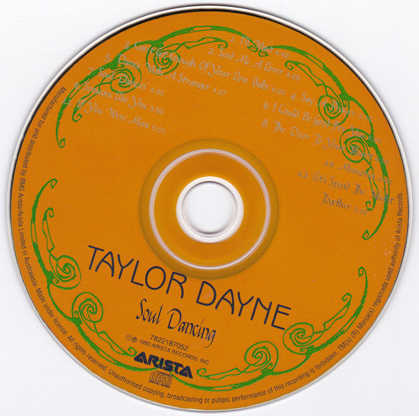 Taylor Dayne : Soul Dancing (CD, Album)