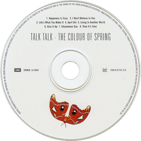 Talk Talk : The Colour Of Spring (CD, Album, RE, RM)