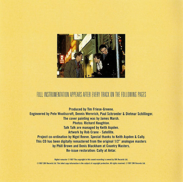 Talk Talk : The Colour Of Spring (CD, Album, RE, RM)