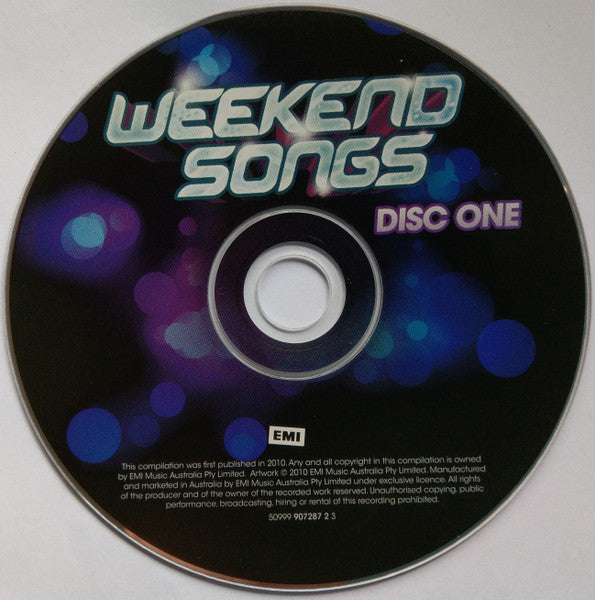 Various : Weekend Songs (3xCD, Comp)
