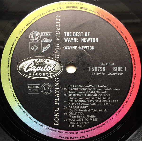 Wayne Newton : The Best of Wayne Newton (LP, Comp, Mono)