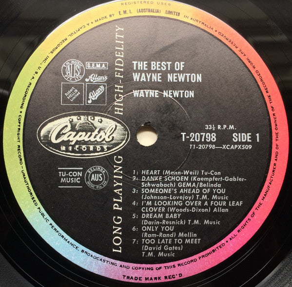 Wayne Newton : The Best of Wayne Newton (LP, Comp, Mono)