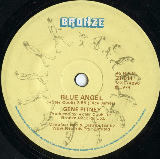 Gene Pitney : Blue Angel / Song Without A Friend (7", Single)