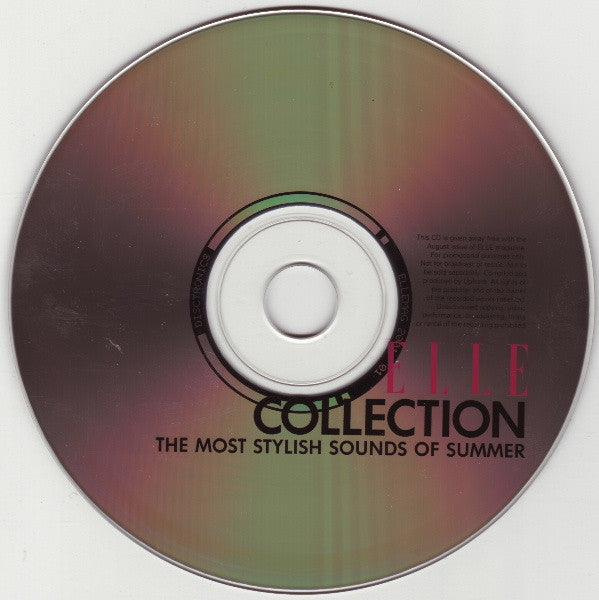 Various : Elle Collection: The Most Stylish Sounds Of Summer (CD, Comp, Promo)