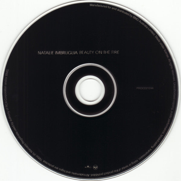Natalie Imbruglia : Beauty On The Fire (CD, Single, Promo)