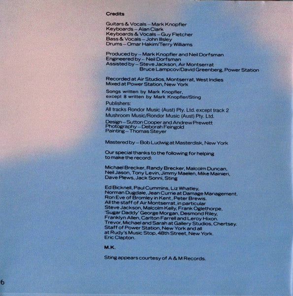 Dire Straits : Brothers In Arms (CD, Album, RE, RM, SMA)