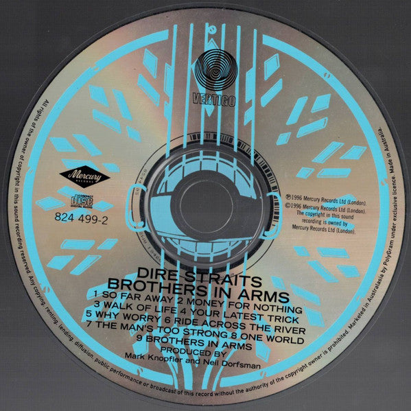 Dire Straits : Brothers In Arms (CD, Album, RE, RM, SMA)