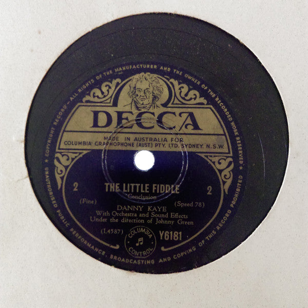 Danny Kaye (2) : The Little Fiddle (Shellac, 10")