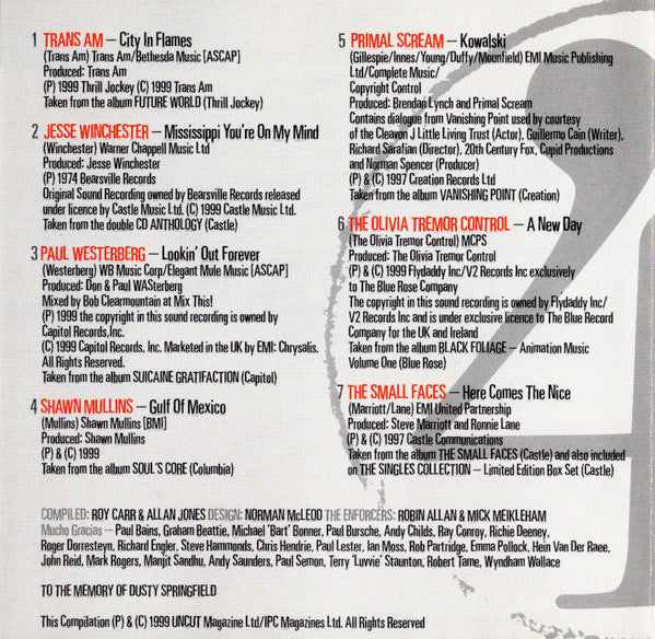 Various : Unconditionally Guaranteed Volume 4 May 1999 (Uncut's Guide To The Month's Best Music) (CD, Comp, Promo)