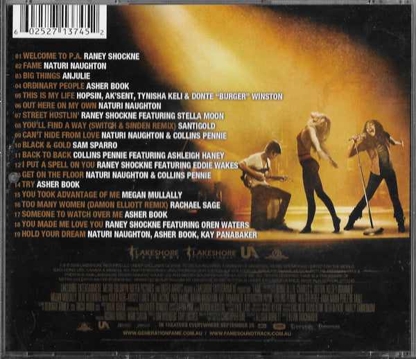 Various : Fame Original Motion Picture Soundtrack (CD, Comp)