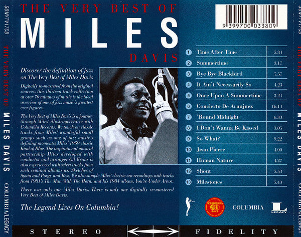 Miles Davis : The Very Best Of (CD, Album, Comp)