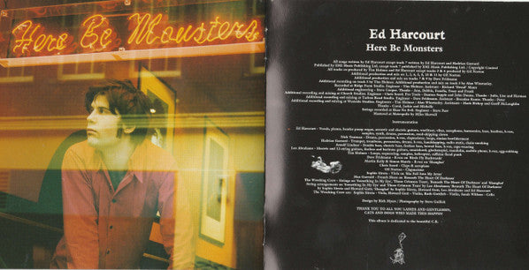 Ed Harcourt : Here Be Monsters (CD, Album)