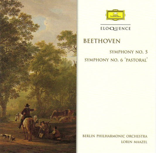 Ludwig van Beethoven : Berliner Philharmoniker / Lorin Maazel : Symphony No. 5 · Symphony No. 6 'Pastoral' (CD, Comp)