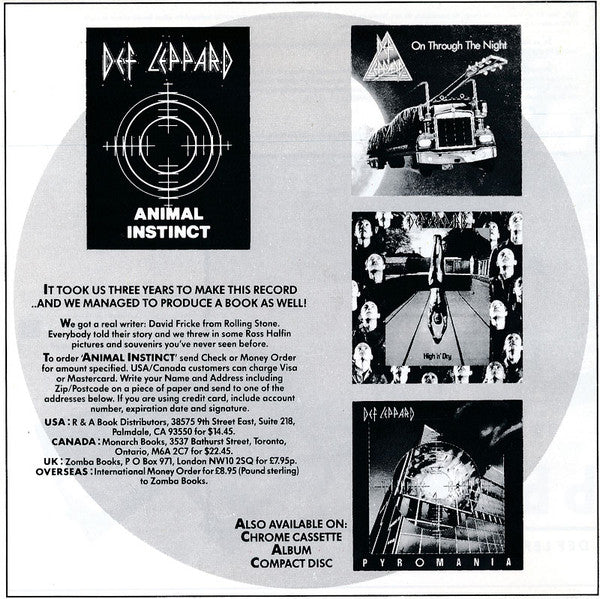 Def Leppard : Hysteria (CD, Album)