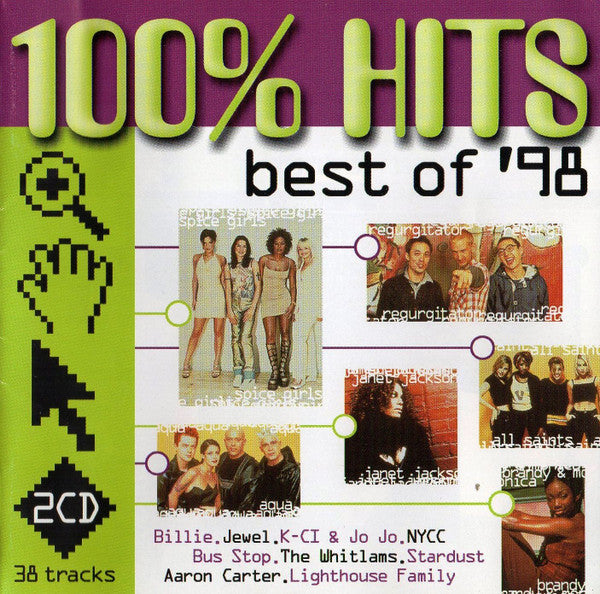 Various : 100% Hits Best Of '98 (2xCD, Comp, MP)