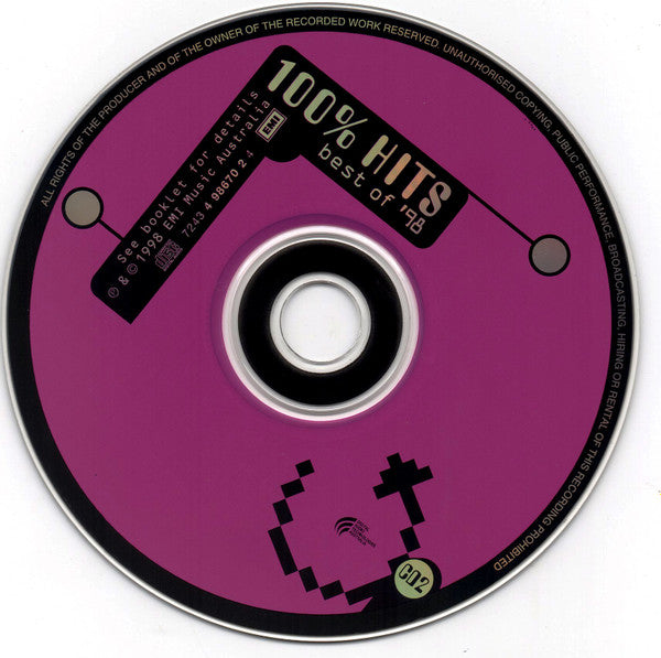 Various : 100% Hits Best Of '98 (2xCD, Comp, MP)