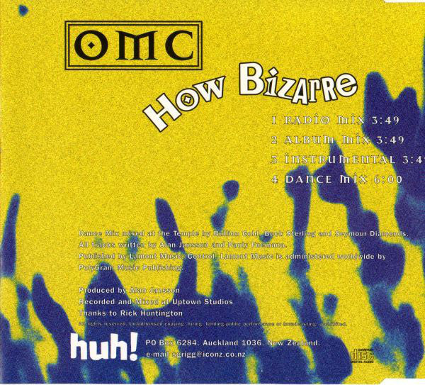 OMC : How Bizarre (CD, Single)