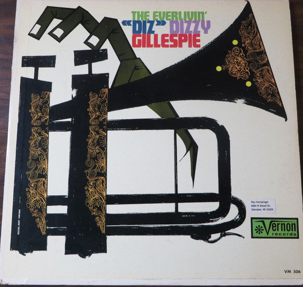 Dizzy Gillespie : The Everlivin' "Diz" (LP, Comp, Mono)