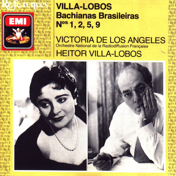 Villa-Lobos* : Victoria De Los Angeles, Heitor Villa-Lobos, Orchestre National De La Radiodiffusion Française* : Bachianas Brasileiras Nos. 1, 2, 5 & 9 (CD, Comp, Mono, RM)