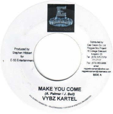 Vybz Kartel / Rock Supreme : Make You Come / Man Like Me (7")