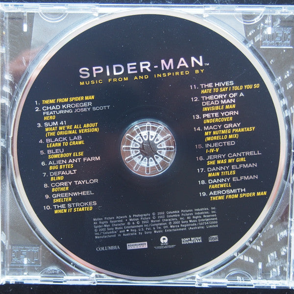 Various : Music From And Inspired By Spider-Man (CD, Comp)
