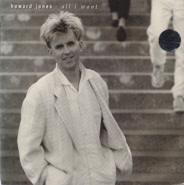 Howard Jones : All I Want (7", Single)