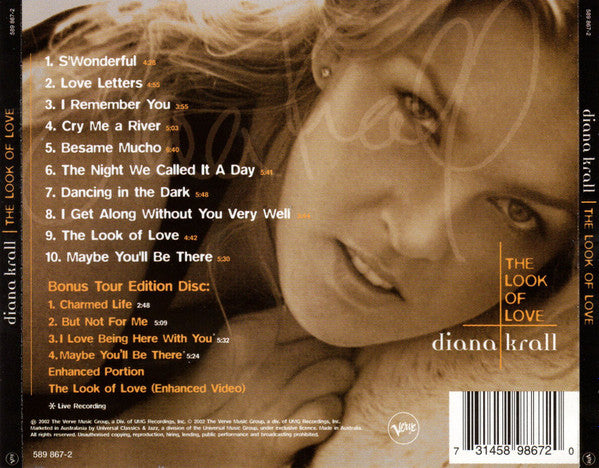 Diana Krall : The Look Of Love (2xCD, Album, Enh, Ltd, Sli)