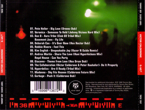 Victor Calderone : E=VC² (CD, Mixed)