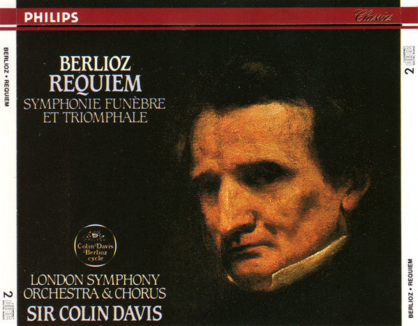 Hector Berlioz, London Symphony Orchestra & London Symphony Chorus, Sir Colin Davis : Requiem / Symphonie Funèbre Et Triomphale  (2xCD, Comp, RM + Box, Sli)