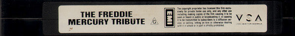 Various : The Freddie Mercury Tribute (VHS)