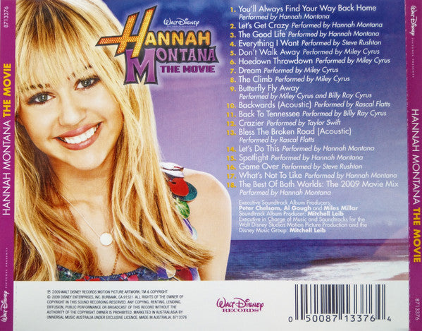 Miley Cyrus, Hannah Montana : Hannah Montana The Movie (CD, Album)