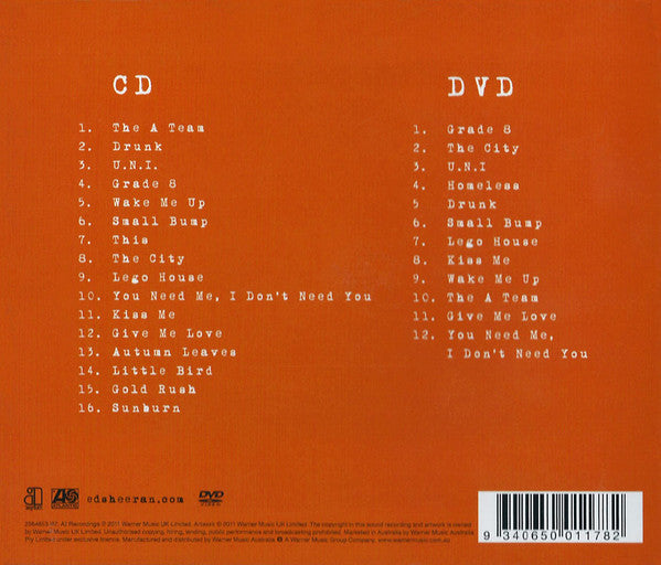 Ed Sheeran : +  (CD, Album, Dlx + DVD)